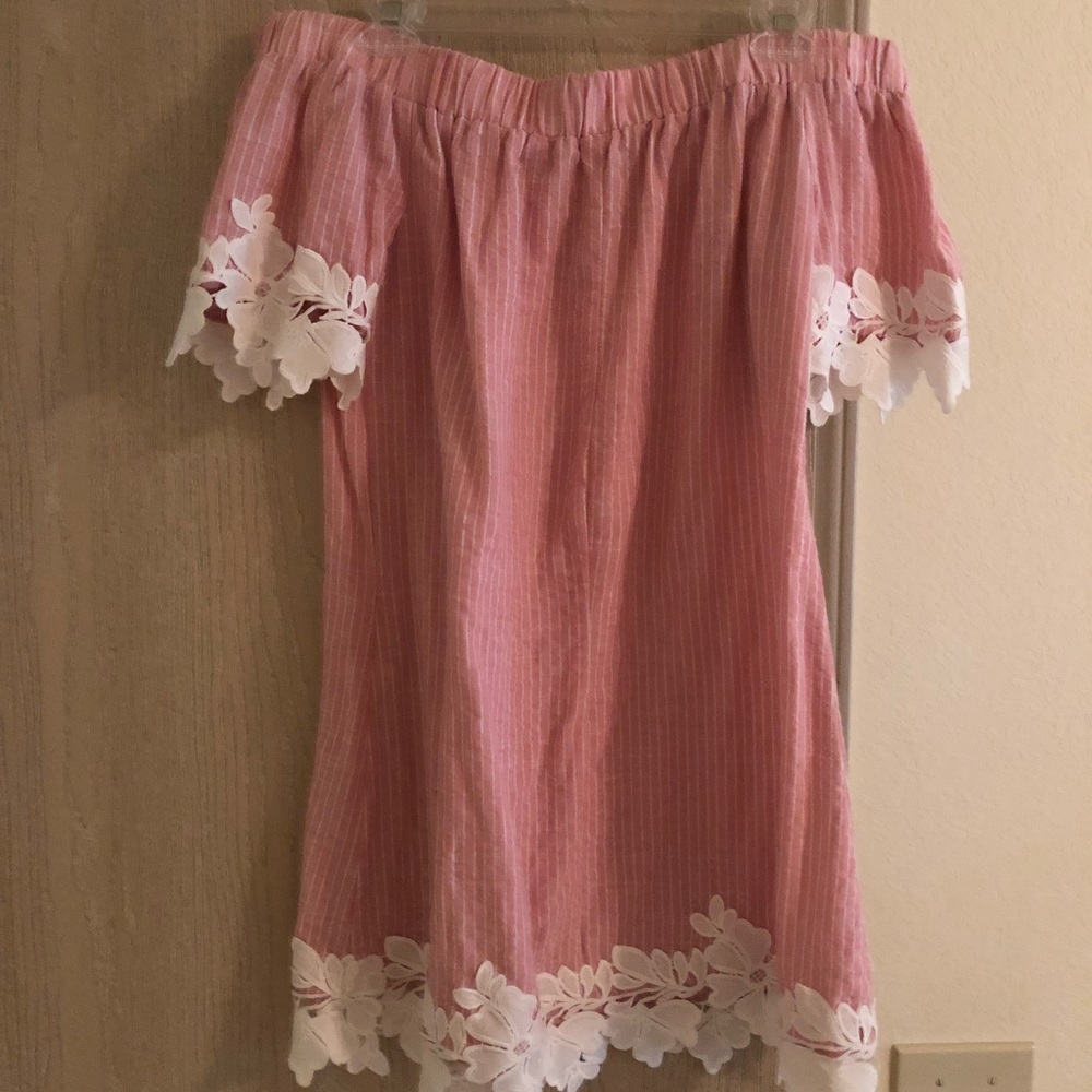 Off shoulder summer dress